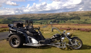 Trike with Reeth Backdrop